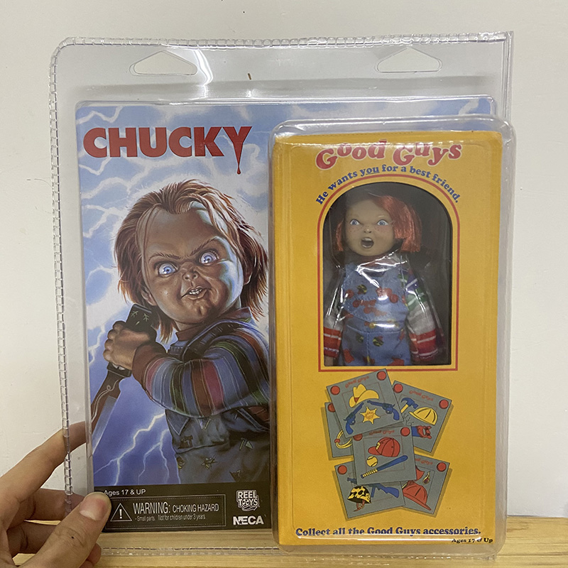 Neca Chucky Figure He Wants You Be A Best Friend Child's Play Good Guys Ultimate Collectible Figurine Model Toy Doll Gift 12cm