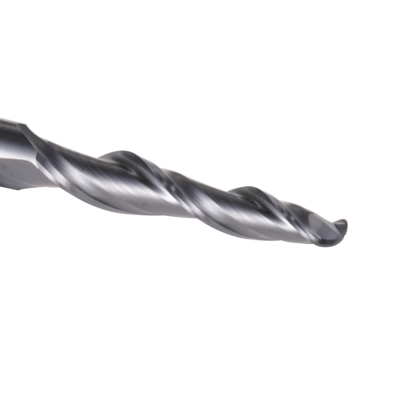 HOZLY 1Pcs Tungsten End Mill 3.175mm 4mm 6mm 8mm Ball Nose Tapered End Mills Router Bits CNC Taper Wood Metal Milling Cutter