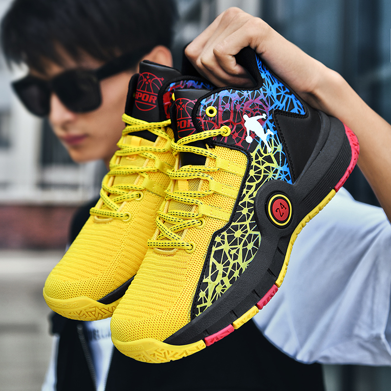 Men Basketball Shoes Athletic Brand Non-Slip Women Street Luxury Field Basketball Sneakers Male Casual Sports Training Shoes