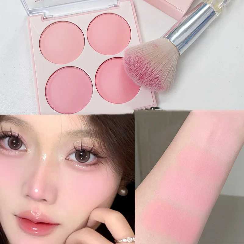 4 Colors Blush Powder Face Makeup Set Mixed Sweet Warm Colors Matte Cheek Powder Facial Beauty Cosmetic Makeup BlushXJ241111