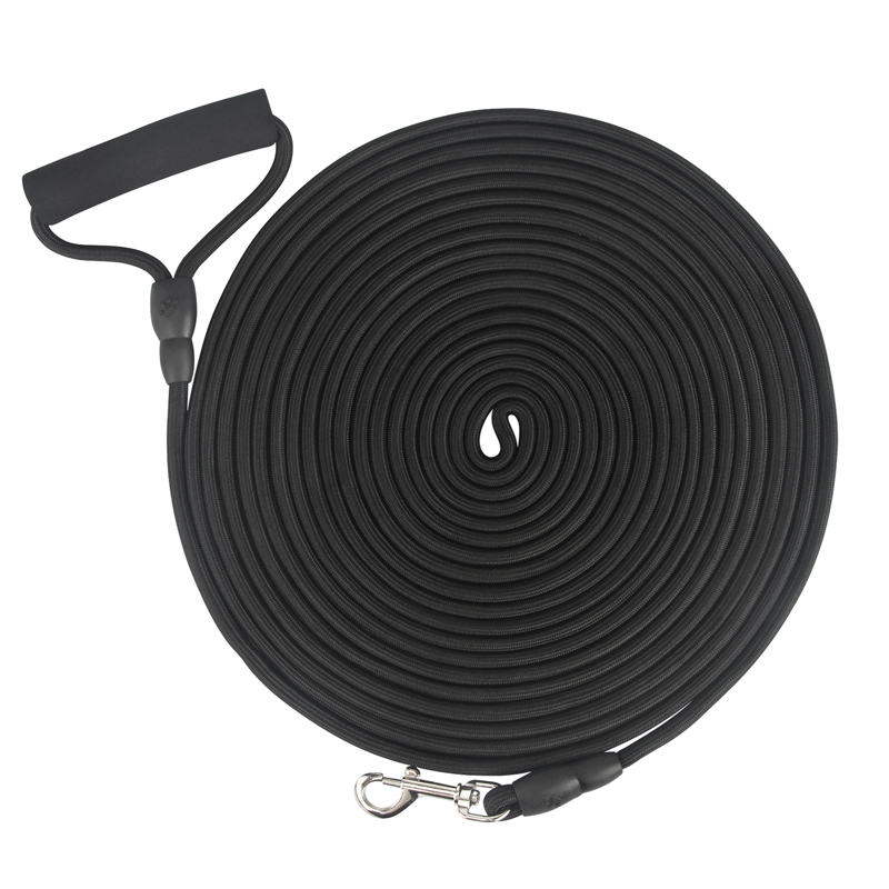 Dog Leash Long Lead Training Tracking Line Comfortable Handle Heavy Duty Puppy Rope 3M/5M/10M/15M for Small Medium Large Dog