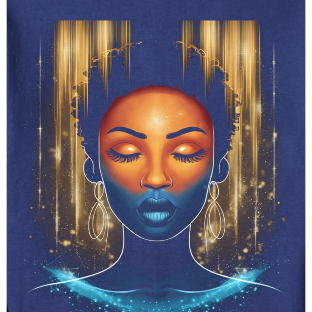 Long Sleeve Shirts for Men sweatshirt Afro Woman Queen Melanin African American Pride History Sweatshirt T shirt Tee Streetwear Casual tops clothes