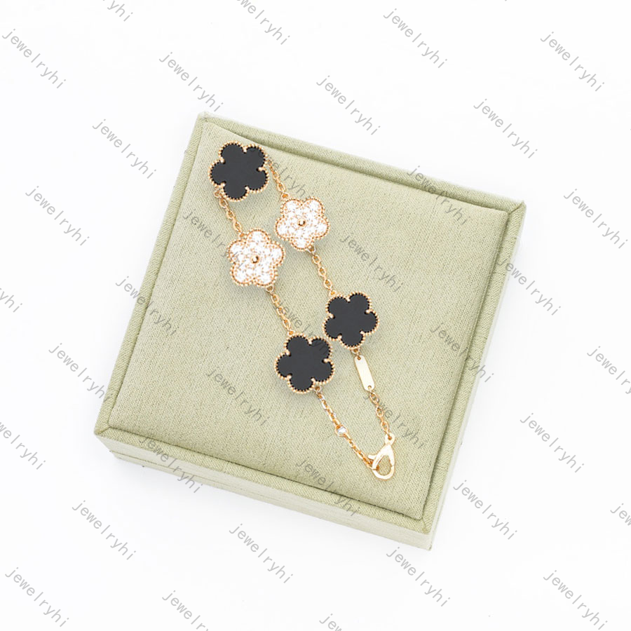 Designer Luxury Jewelry Designer Elegant Flower Men's And Women's Chain Wedding Bracelet Necklace Special Design Jewelry Top Quality Fashion