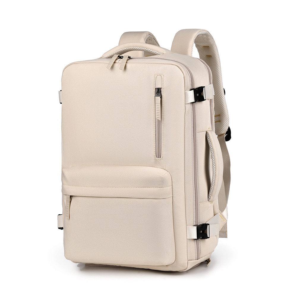 Vacuum compression mens travel backpack with air pump waterproof laptop New bag highquality