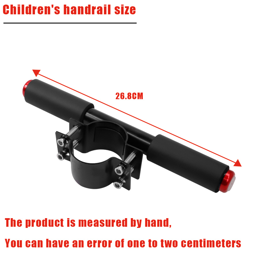 Universal Alumium Alloy Grips Handlebar Kids Handle Skateboard For Ninebot Max G30 G30D Electric Scooters Parts Accessories