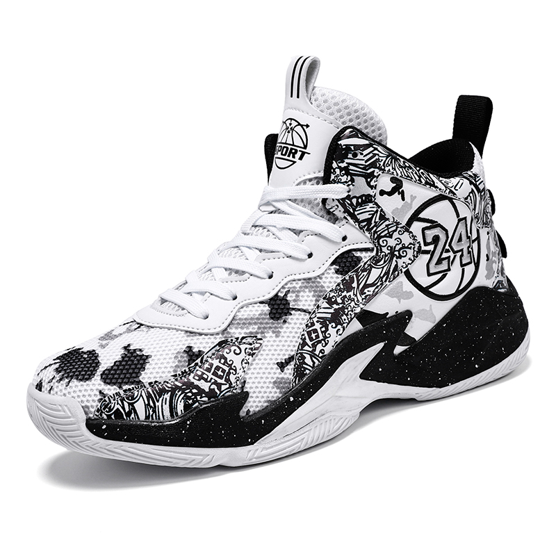 New High-top Men Basketball Shoes Classic Sports Man Sneakers Trainer Big Plus Size 36-45 Men's Chaussures De Basket Shoes