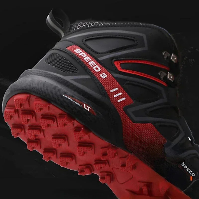 Hiking for Winter Warm Snow Outdoor Non Slip Sneakers High Quality Comfor Men Walking Shoes Waterproof Boots 241111