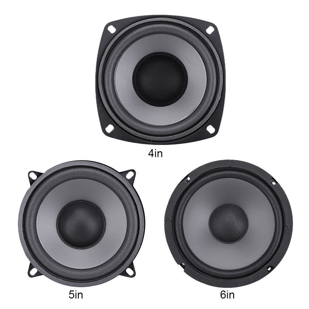 4/5/6 Inch Car HiFi Coaxial Speaker Full Range Frequency Music Stereo 400W 500W 600W Car Subwoofer Stereo for Vehicle Automobile