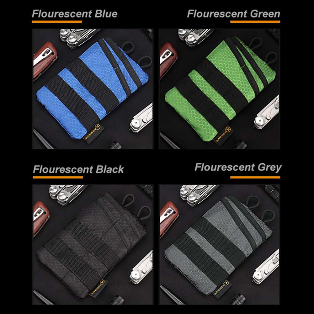 EDC Storage Bag Molle Storage Bag Tactical Foldable Waist Pouch Hiking Hunting Card Tool Key Scissor Pouch Multi-Tool Bags eb1f9 575c7