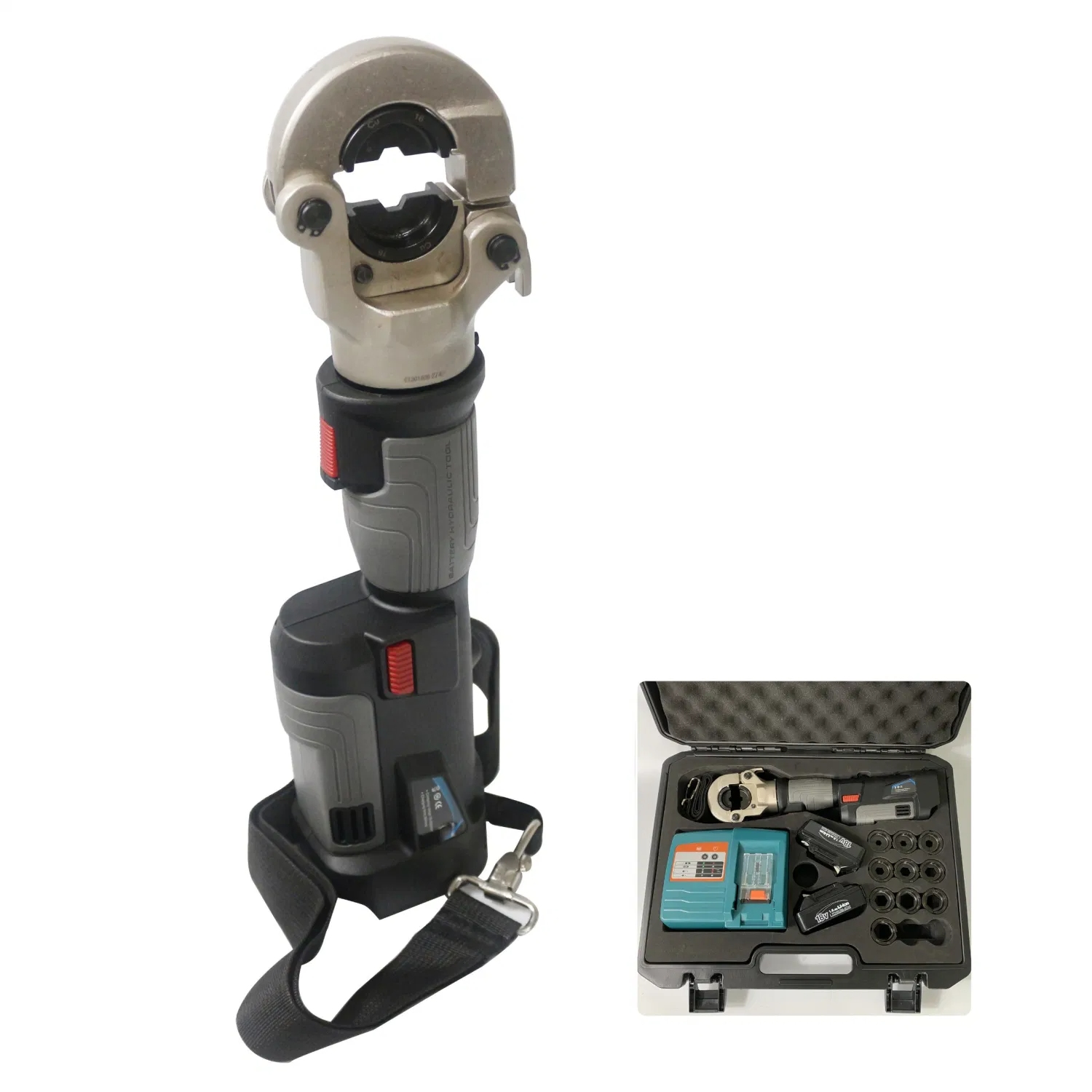 Pz-300 Mini Battery Cable Lug Terminal Crimper for 16-300mm2