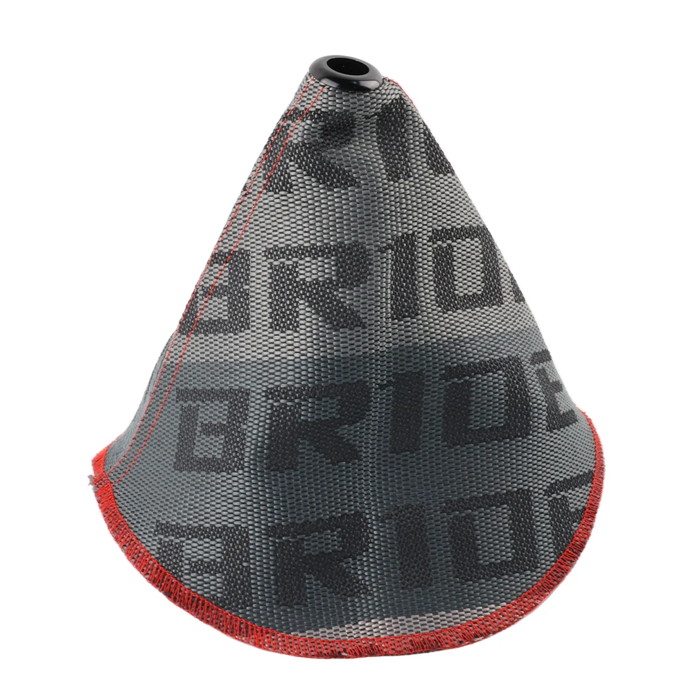 Bride Shifter Knob Gear Shift Gaiter Cloth Gear Stick Covers Dust-Proof Gear Shift Collars For Universal Car BMW e46 FIAT 500C