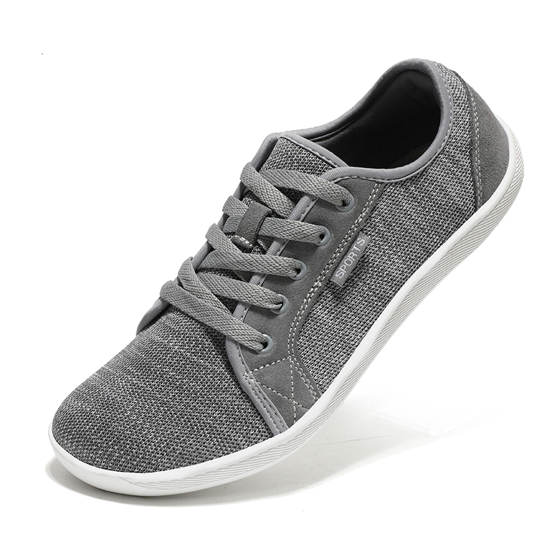 Men Toe Box Women S Canvas Barefoot Shoes Wide Width Sneakers Minimalist Footwear Ddmycat