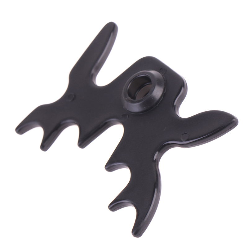 Snooker Billiards Cue Rack Bridge Head Billiards Cross Antlers Rod Holder Accessories Black Moose Head Bridge for Pool Cue