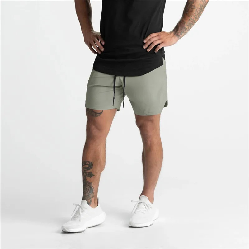 Summer Men Shorts Gym Sports Athletic Running Shorts Fitness Beach Shorts Basketball Jogging Shorts Large Size Loose Short Pants 240327