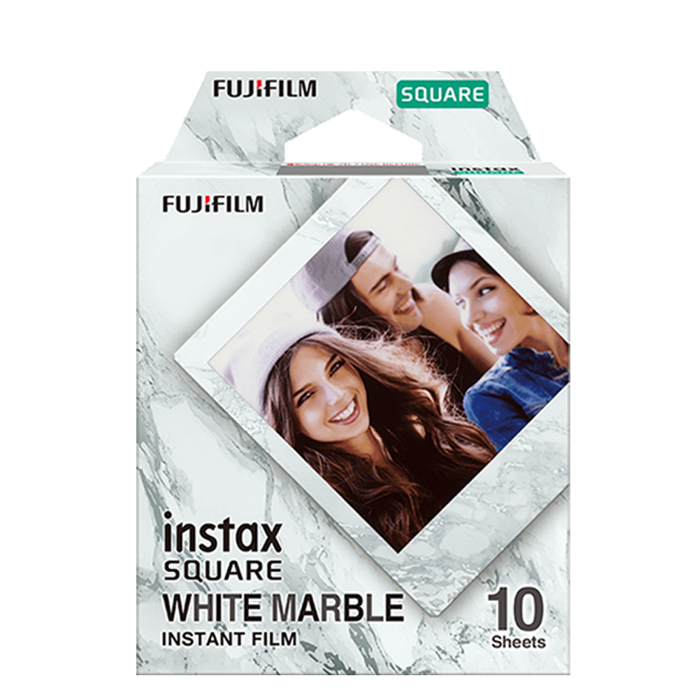 Fujifilm Instax Square White Marble Frame Film Photo Paper (10-50 sheets) For SQ1 SQ10 SQ6 SQ20 Instant Film Camera Share SP-3