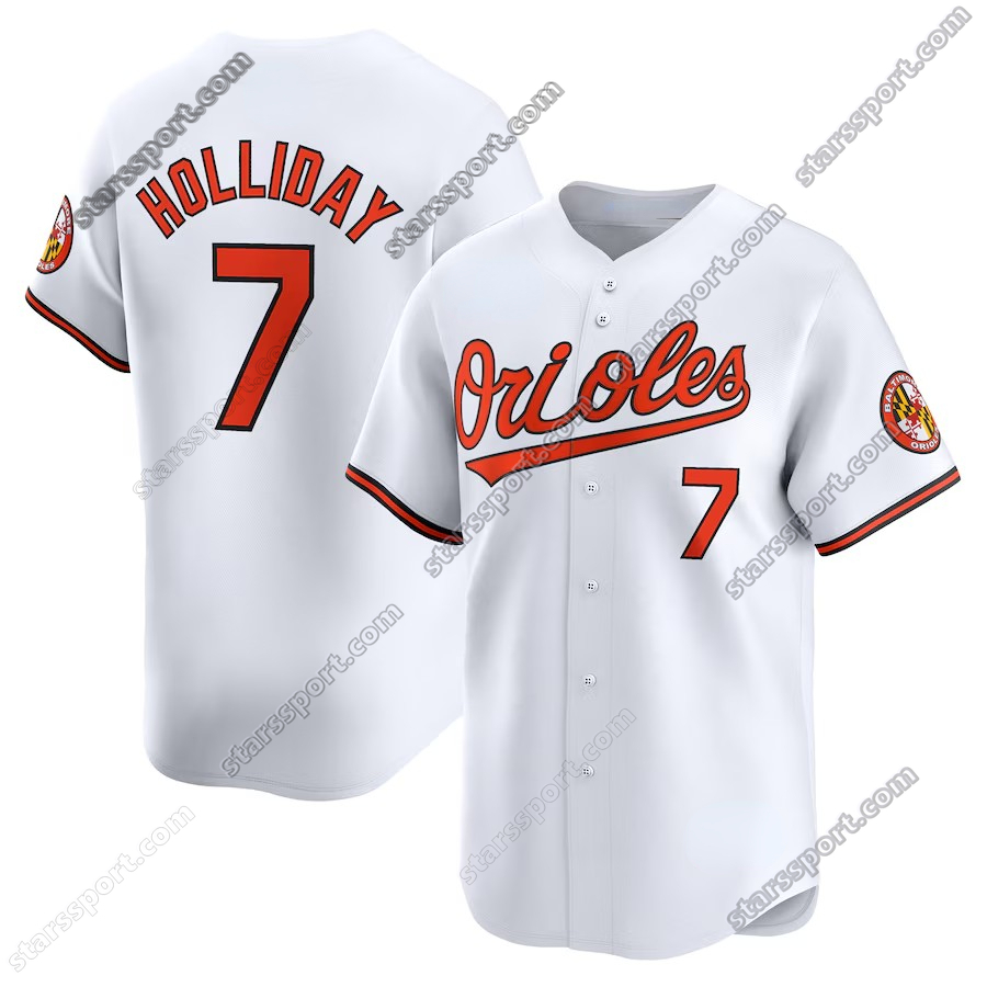 35 Adley Rutschman Jackson Holliday 2024 Orioles Jersey Gunnar Henderson 5 Robinson Patch Cal Ripken Jr. Bautista Corbin Burnes Santander Mullins Moun