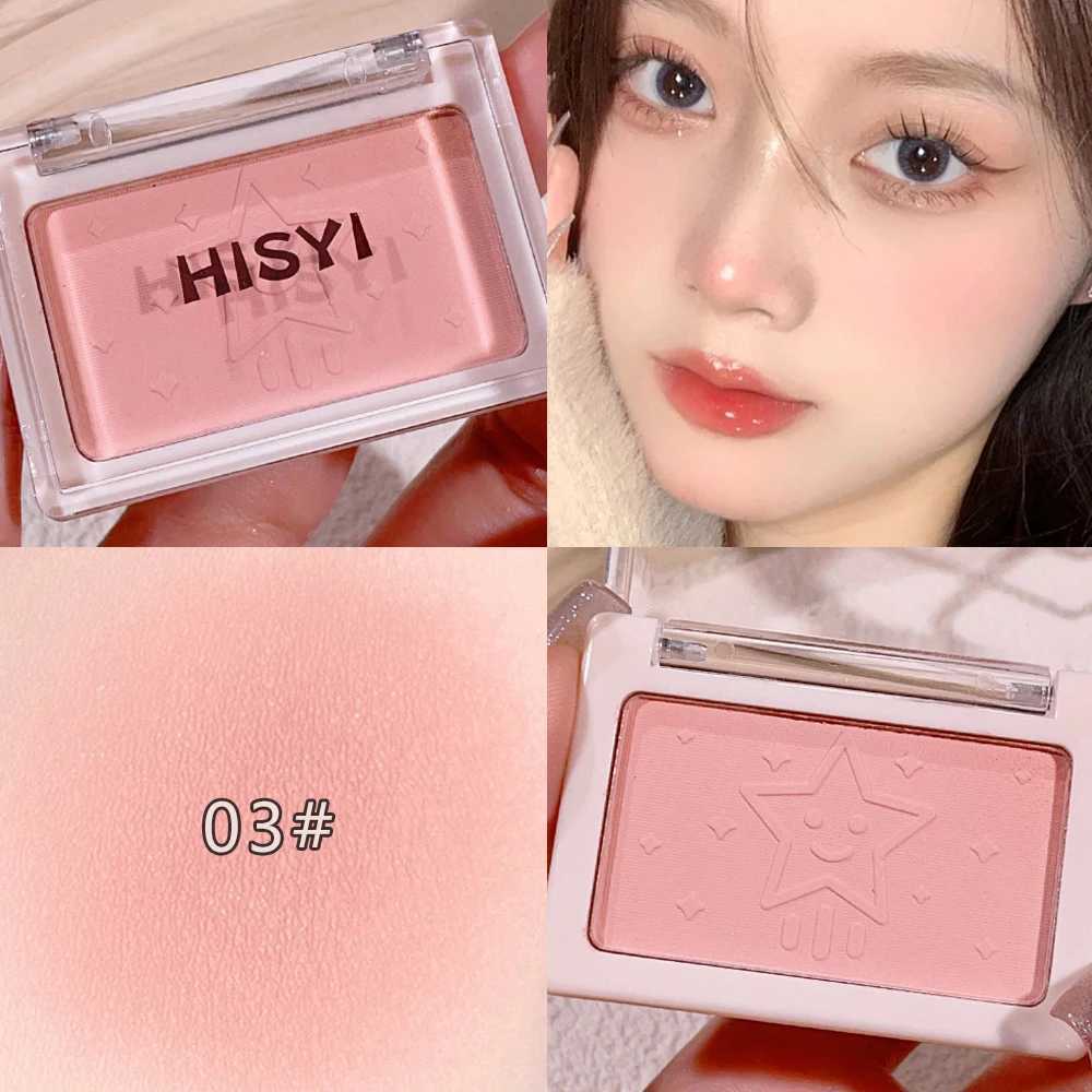 Smart clear monochrome blush matte natural whitening brightening cheeks purple nude makeup fine flash rougeXJ241111