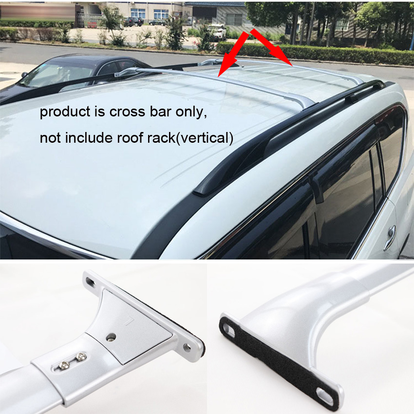original cross bar roof bar horizontal roof rack rail for Nissan Patrol Y62 NISMO 2010-2023,thicken aluminum alloy,OE style