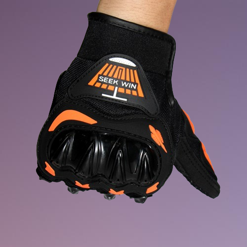 New Quality Motorcycle Racing Protective Gears Gloves Green Orange Red Colors Motoqueiro Luva Motorbike Motocross Moto Guantes