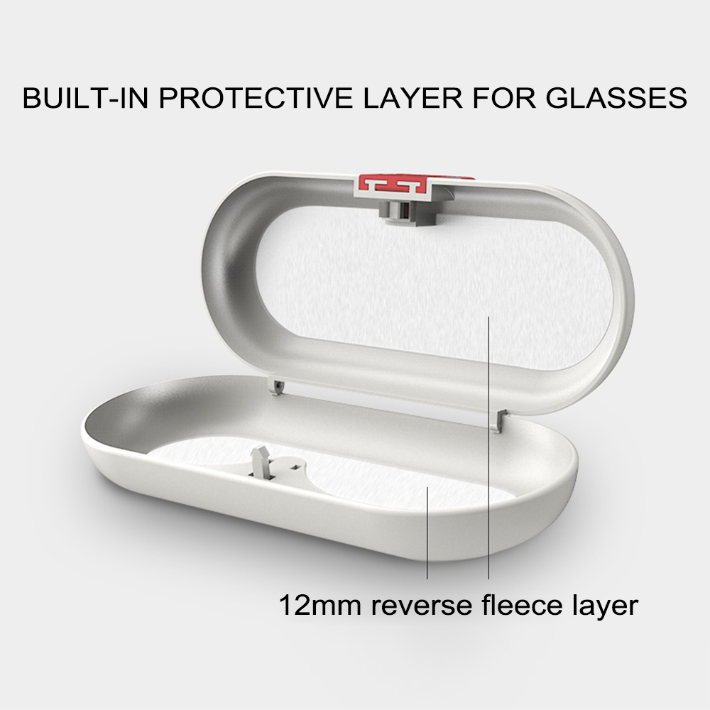 Car Sun Visor Glasses Buckle Case Holder For Fiat 500 500C 2012 500X 500L Abarth 695 Storage Box Car Interior Accessories Tools 58149 5 60771