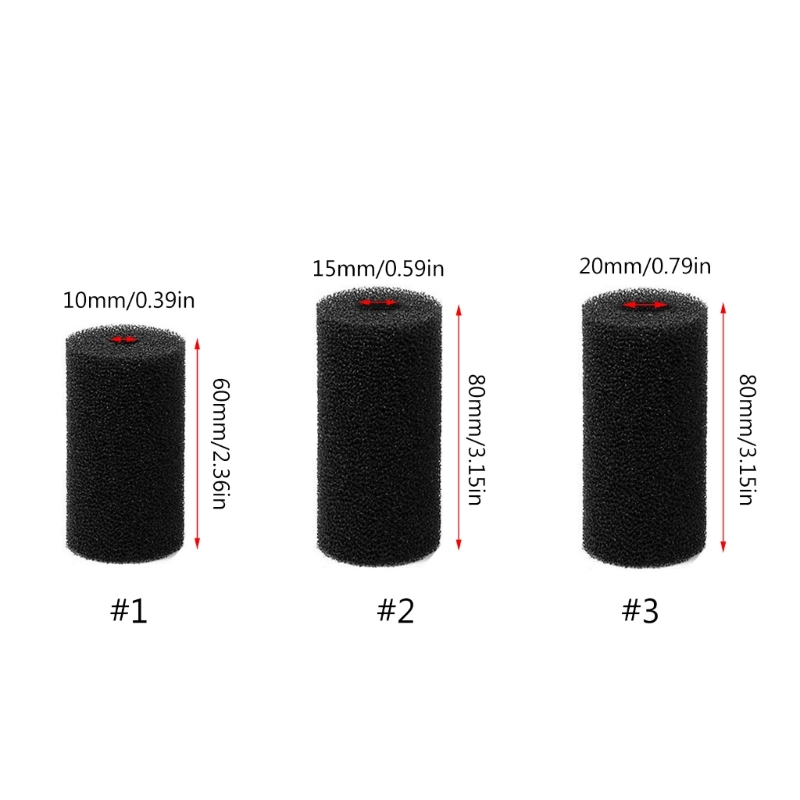 E5BB Fish Inlets Cover Fish PreFilter Sponge Aquarium PreFilter Sponge