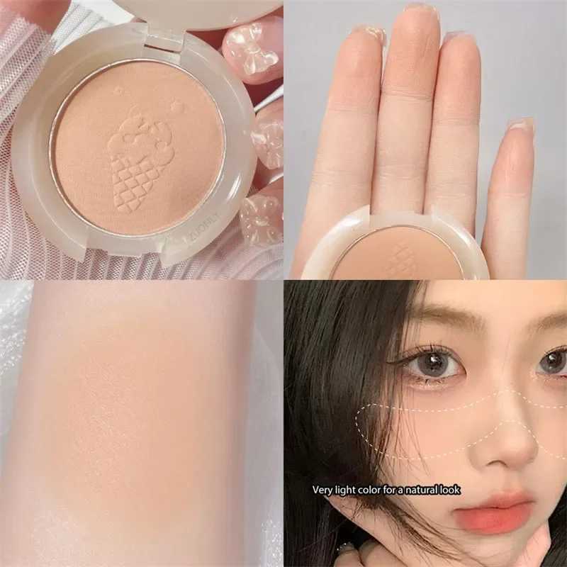 Monochrome Blush Face Mineral Pigment Peach Orange Nude Pink Blue Matte Natural Blush Contour Shadow Cheek Blusher CosmeticXJ241111