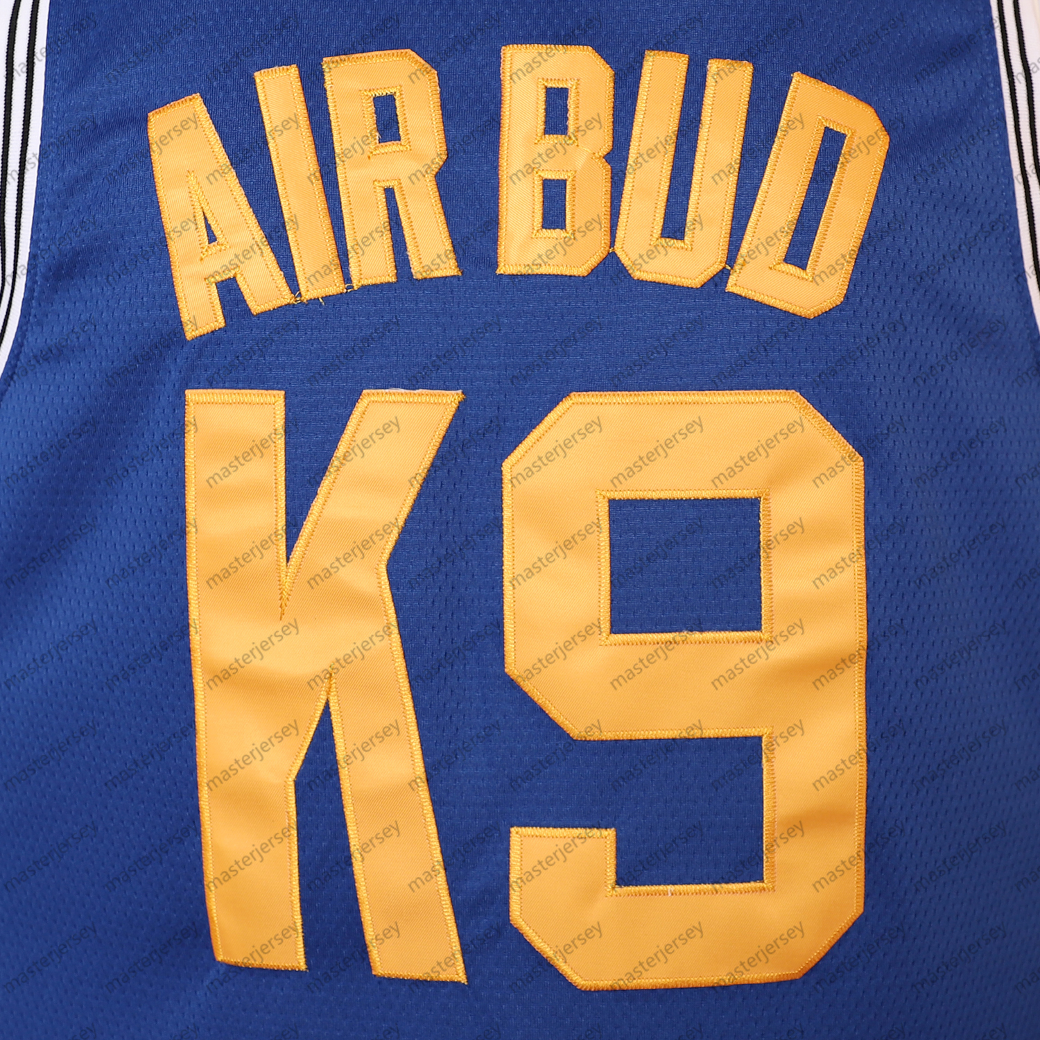 #K9 AIRBUD Men's Basketball Jersey Sweatshirt - Embroidered Movie Mesh Letters & Numbers, Crew Neck Sleeveless Training Vest, Loose Fit Athletic 