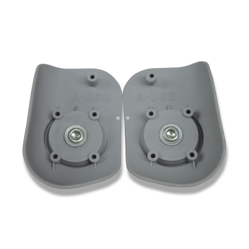 2Pcs Replacement Wheels for Travel Luggage Suitcases Repair Caster Parts Rubber A06-WXL