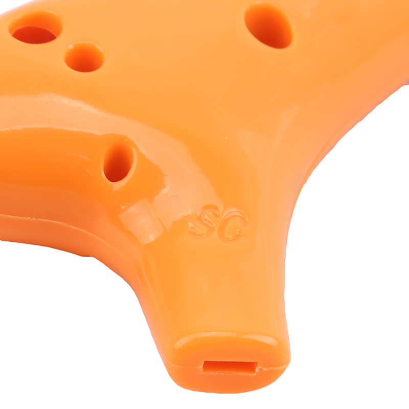 5 Colors 12 Hole Ocarina Ceramic Alto C Legend Of Ocarina Flute Music Instrument Drop Shipping