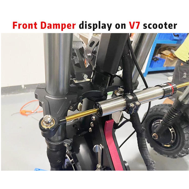 Electric Scooter Directional Steering Damper For Inxing V7 Spare Parts Increase High Speed Stability Safety handlebar stabiliser