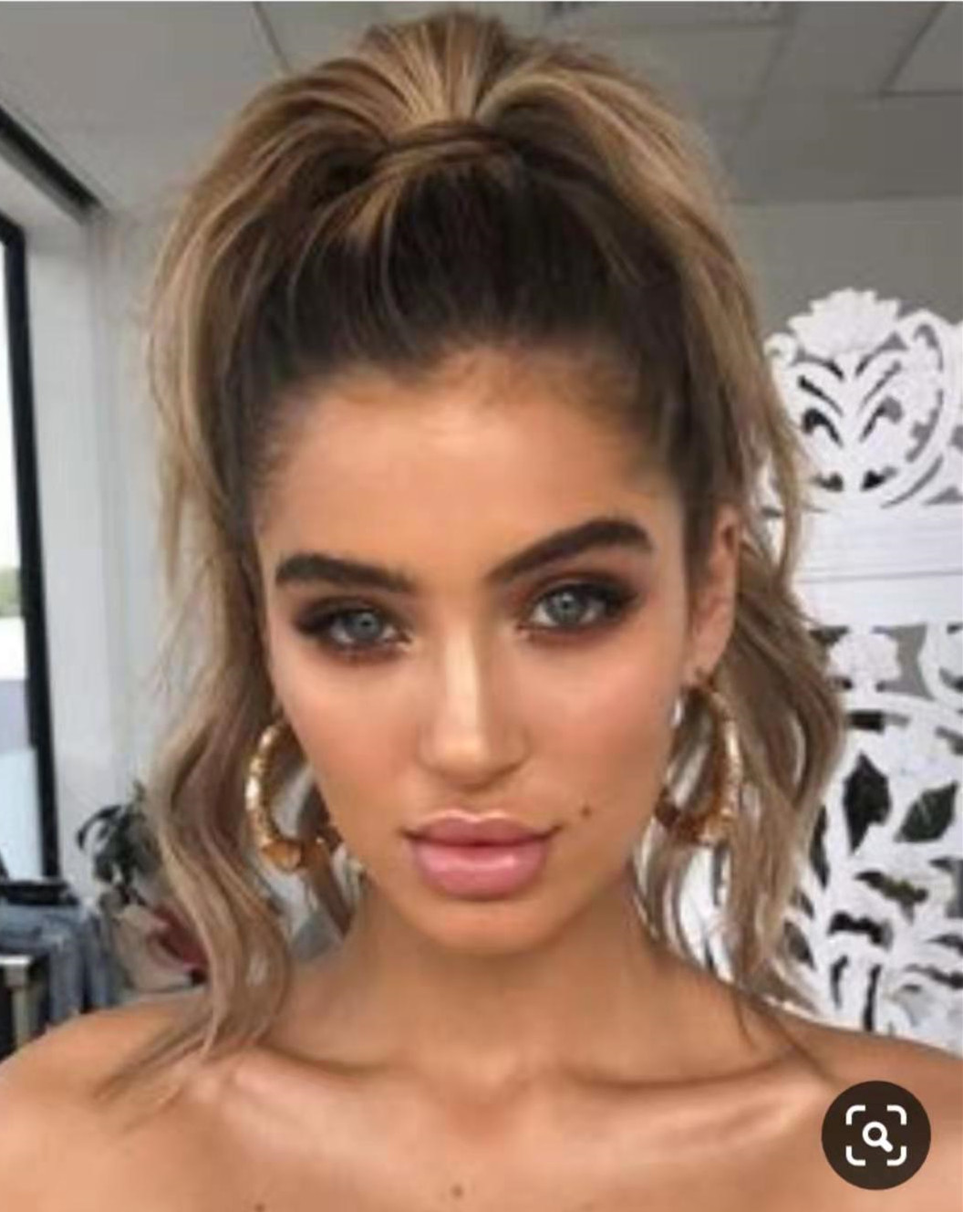 Honey blonde straight fancy straight wavy pony tail hairpiece magic wraps blond virgin hair ponytail extension wraps hair piece 10inch 120g