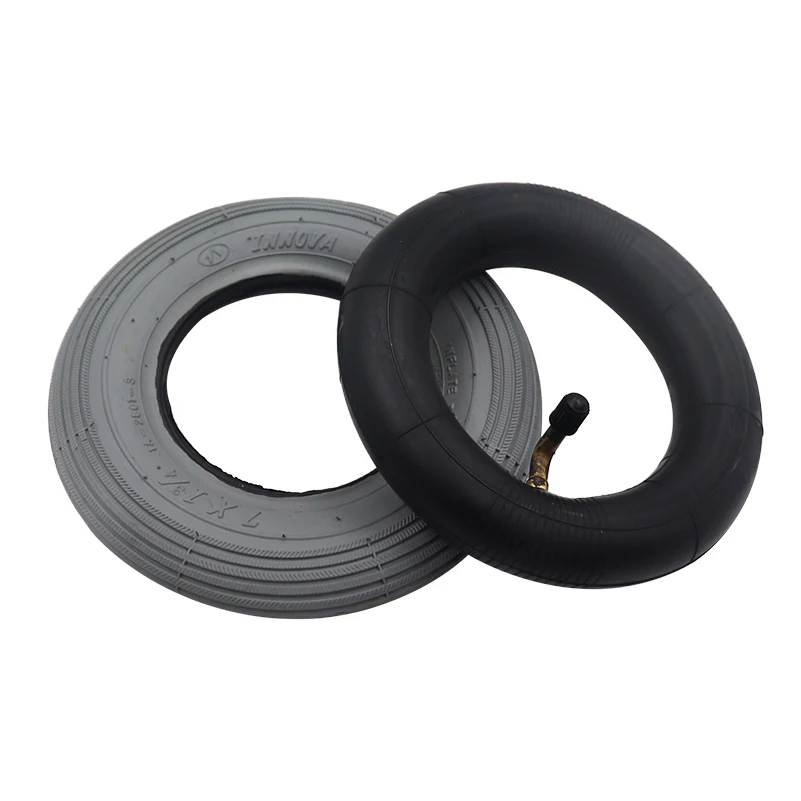 7inch 7x1 3/4 Pneumatic Tires Inner Outer Tire,for 7 Inch Electric Wheelchair Front Wheel Accessories