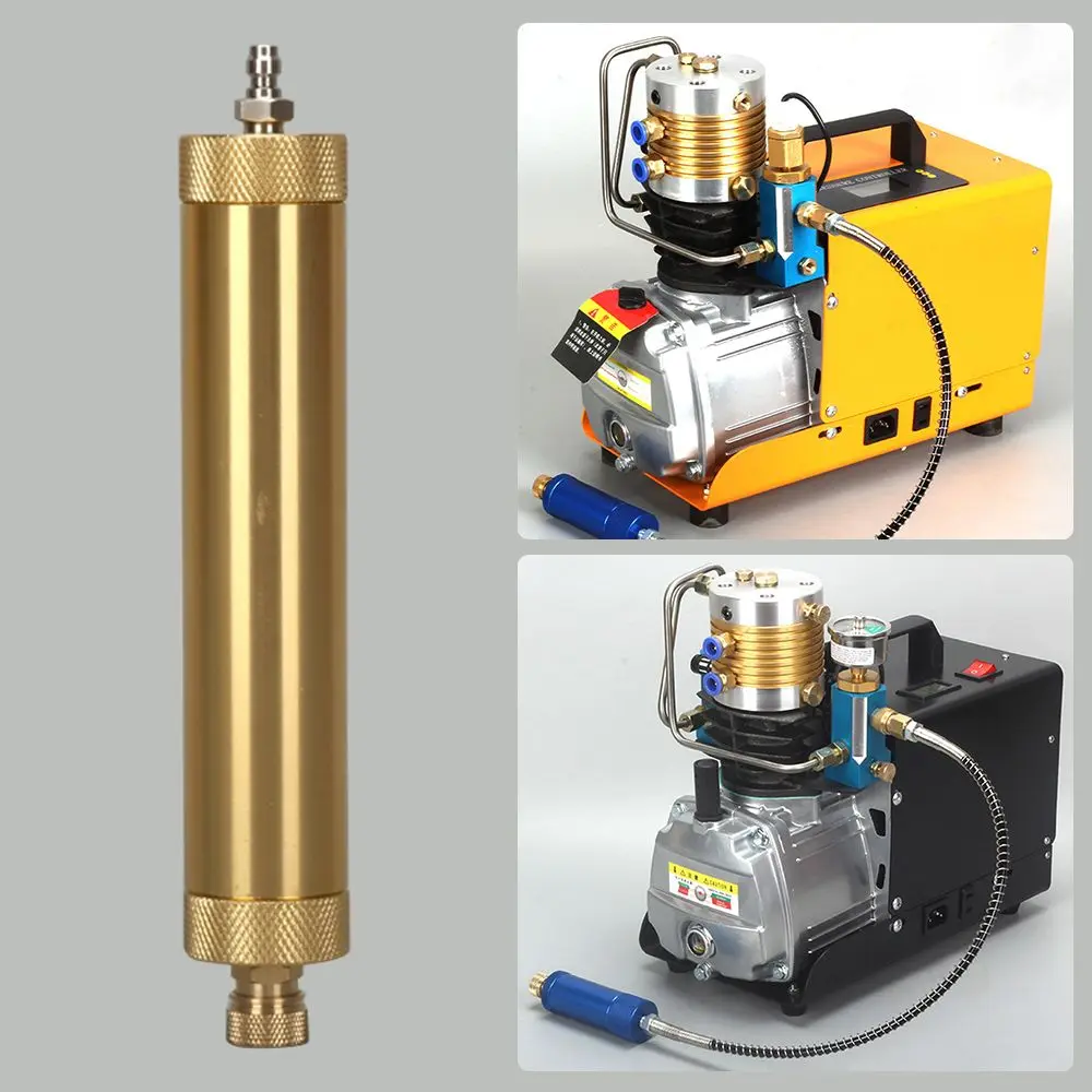 PCP Air Compressor Oil Water Separator Filter High-Pressure Air Pump Simple Refill Oil-Water Separator Pressure Diving Separator