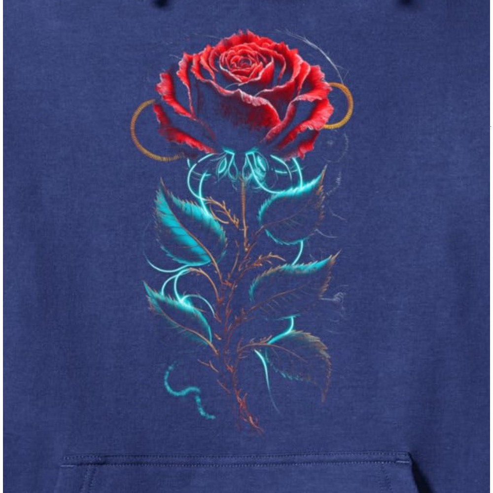 Hoodie for Mens Womens Rose Flower Floral Bloom Blossom Plant Botanical Nature Pullover Hoodie Graphic Hoodies sweatshirt