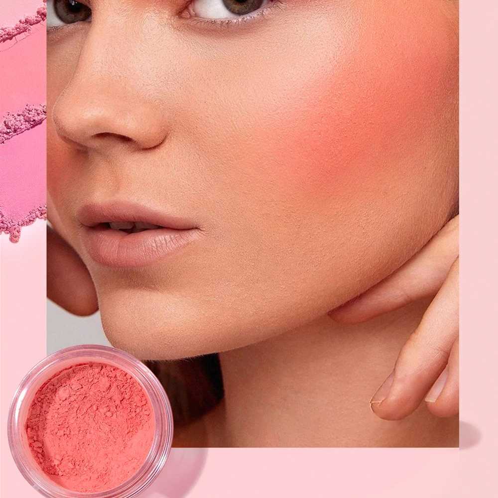 SAM SUGAR 6 color Air Cushion Blush silky smooth matte eye shadow with an Easy to use Puff for Mushroom Head Loose PowderXJ241111