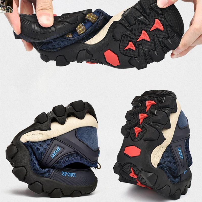 2025 new Sneakers Summer Men Breathable Mesh Men's Non-slip Hiking Leisure Outdoor Running Shoes 353b 's