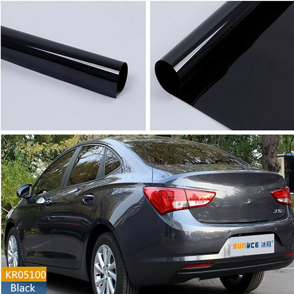 SUNICE 4 MIL Car Window Tint Home Tinting Solar Tint Film Heat Control/ Sun Shading/ Privacy Car Sticker Nano Ceramic Tints