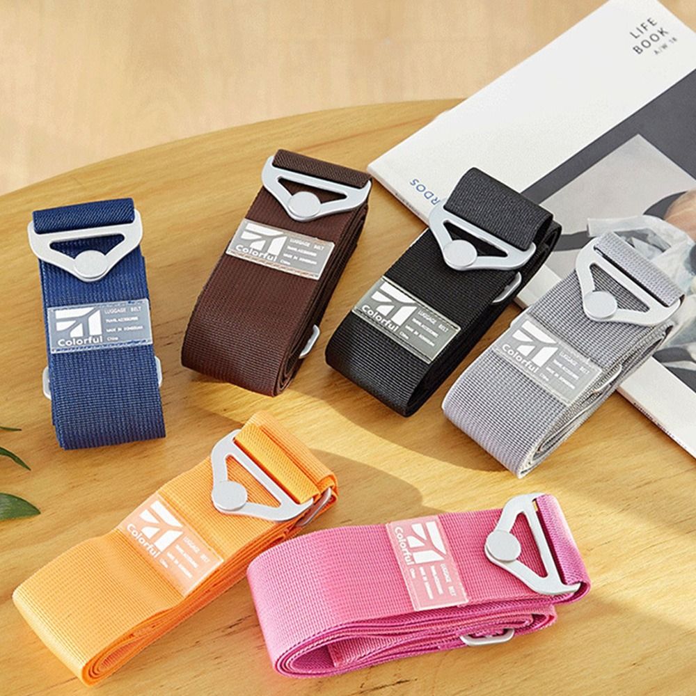 Anti-lost Fixed Strap Cross Strap Packing Belt Travel Suitcase Accessories Luggage Strap Bundling Belt Luggage Buckle Strap
