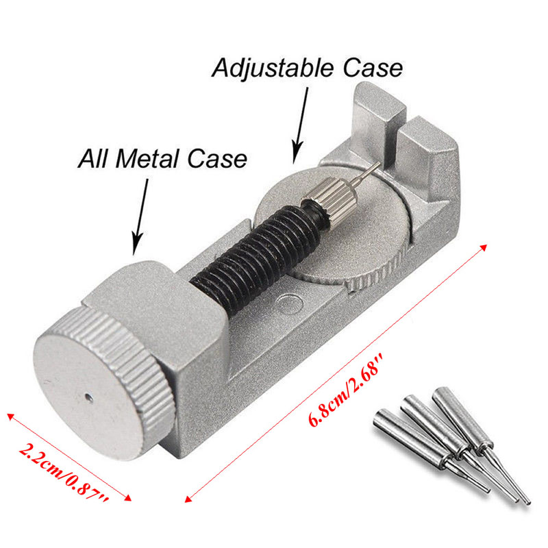 Watch Band Link Adjust Slit Strap Bracelet Metal Chain Pin Remover Repair Spring Bar Tool Punch Holes In The Watch Band