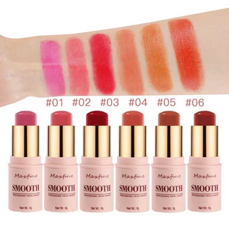 Tinted Cheek Balm Moistured Blush Stick Smooth Lipstick Eyes Cheek and Lip Tint Waterproof Lightweight Cream Multi Stick MakeupXJ241111