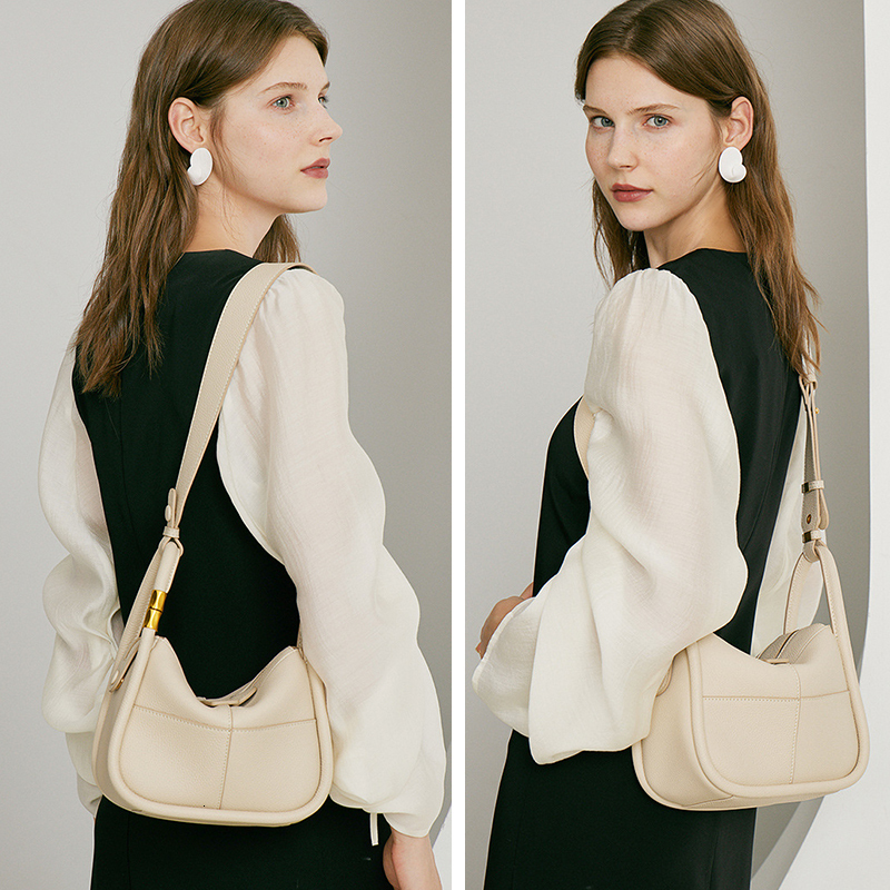 Genuine Leather Women Tote Bag New Cowhide Designer Crossbody Shoulder Bags Fashionable Female Handbags Zipper Bagvoyage