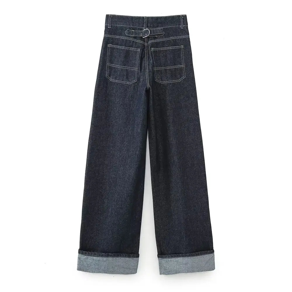 Autumn Womens Fashion Versatile European and American Style Cowboy Jacket Pants Set 241111