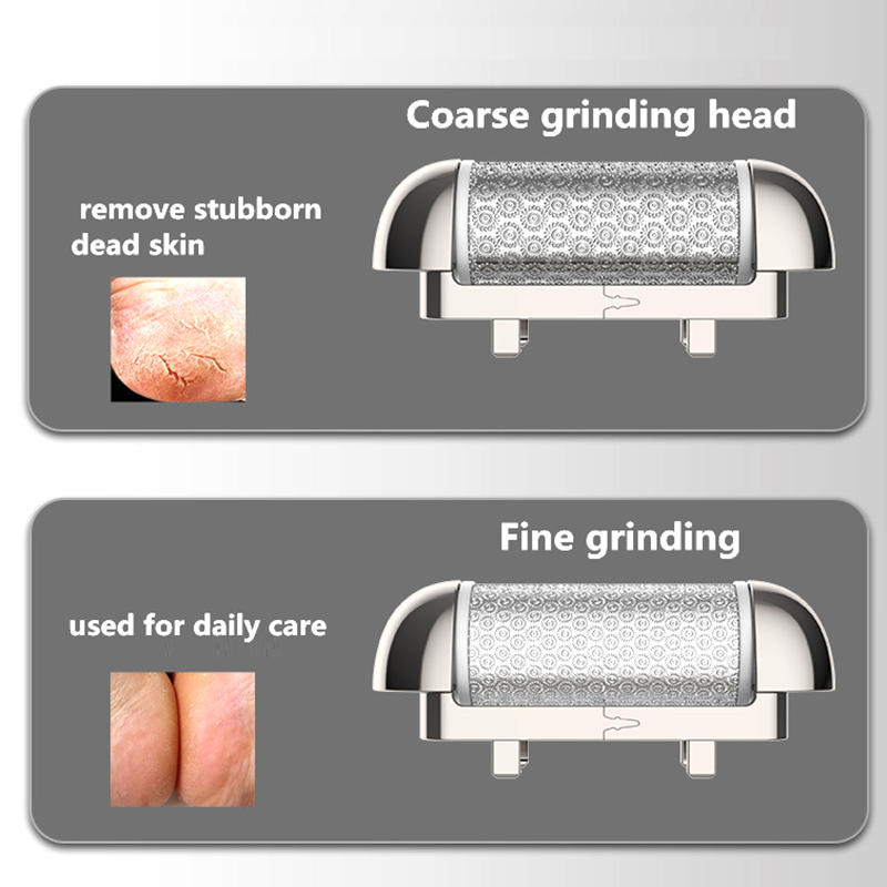 Electric Callus Remover for Feet Electric Metal Foot Sandpaper Rechargeable Foot File Pedicure for Feet Dead Skin Removal