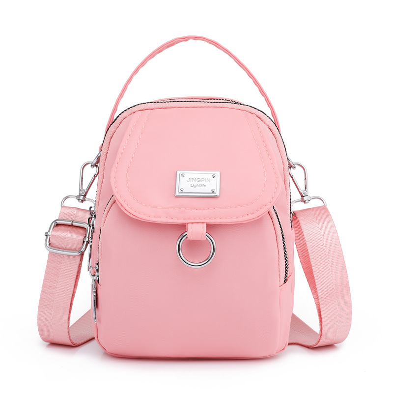 Fashion 3 Layers Women Small Handbag High Quality Durable Fabric Female Shoulder Bag Prettry Style Girls Lovely Mini Bag