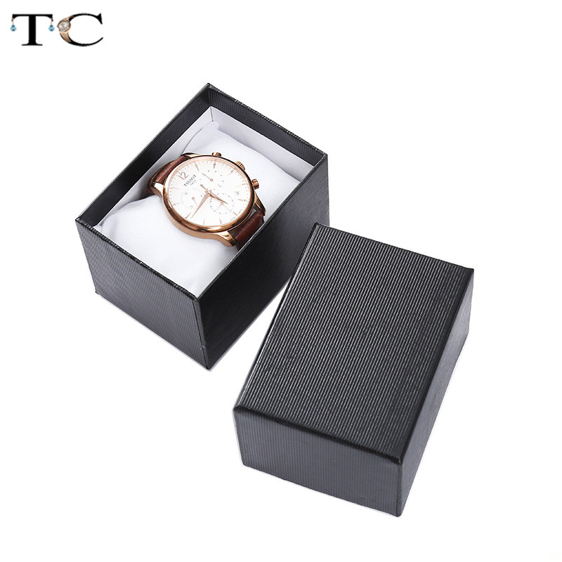 Watch Box Jewellry Store Accessories Watches Storage Box Jewelry Gift Wrap Packaging Boxes Bracelet Showcase3 Colors