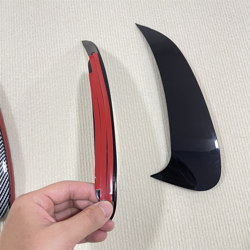 For Mercedes-Benz C-Class W206 Sedan S206 Touring C200 C260 C300 AMG 2022-2023+ Rear Bumper Splitter Spoiler Canard Vent Cover