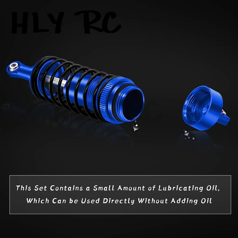 Full Metal Front And Rear Shock Absorber For Traxxas Slash 4X4 VXL 2WD Rustler Stampede Hoss 1/10 RC Car Upgrades Parts