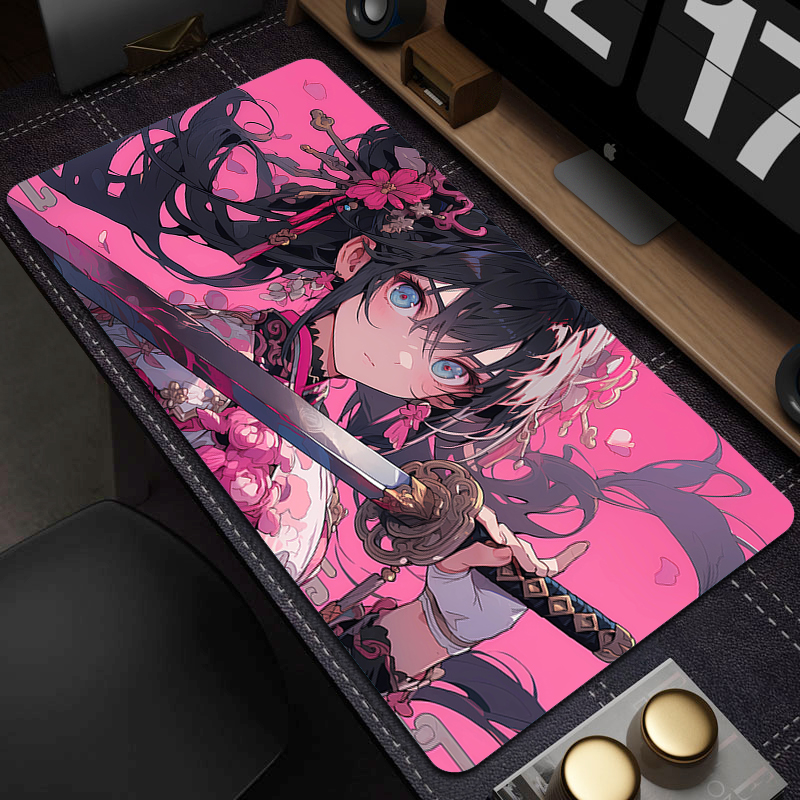 Gaming Mouse Mat Anime Girls Non-Slip Mouse Pad Gamer Rubber Computer Mousepad Office Large Rubber Table Mat Game Keyboard Pads - view 7