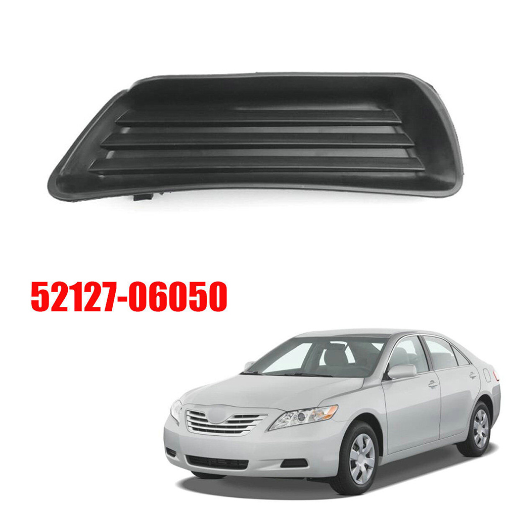 Car Front Bumper Hole Fog Light Cover Cap Grille Left Side Toyota For Camry 07-09 52127-06050 Auto Parts