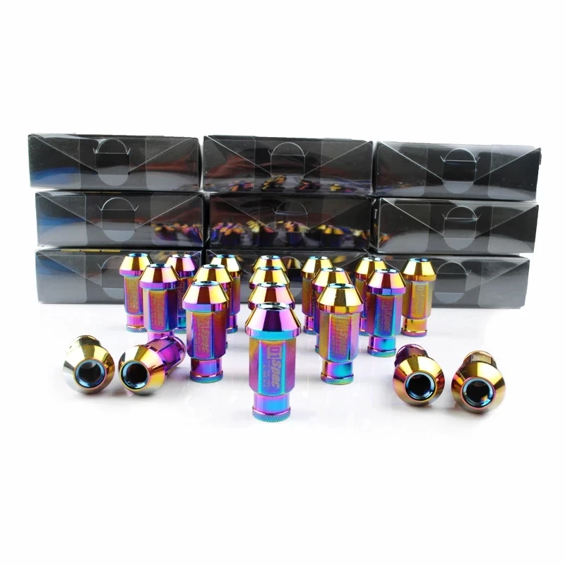 D1 Spec-20 PCS/set 52MM M12X1.5 D1-SPEC JDM WHEEL LUG NUT FOR HONDA ACURA CIVIC INTEGRA NEW